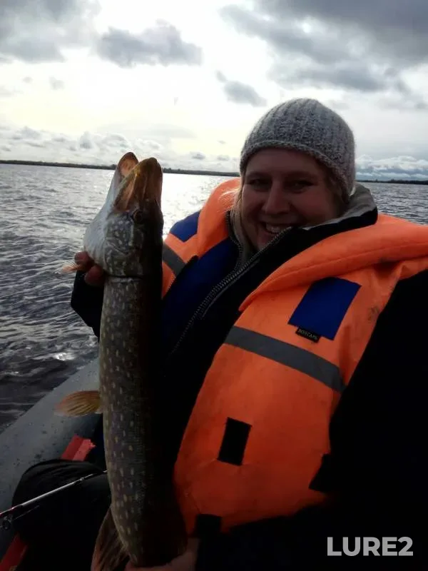 Pike — vodotok Uyemlyanka, Sep 22, 2019
