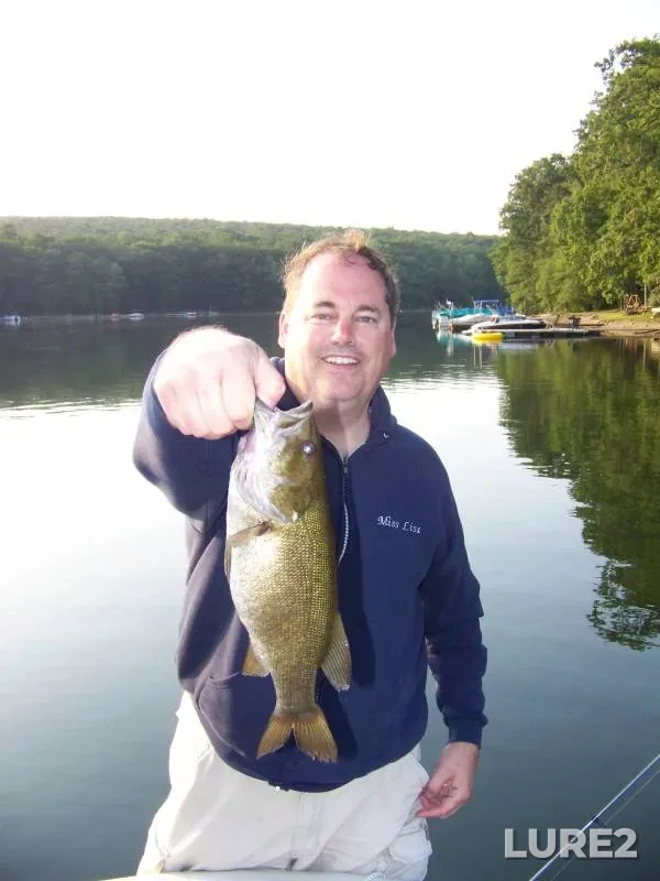 Smallmouth bass — Deep Creek Lake, Sep 22, 2017, 9:01 AM