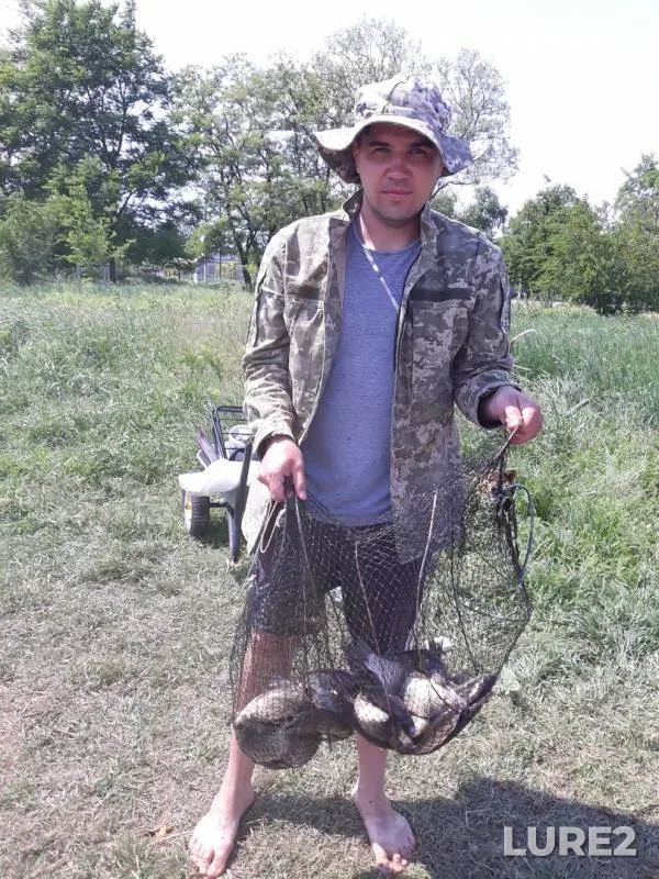 Crucian carp — Ingulets, May 24, 2018