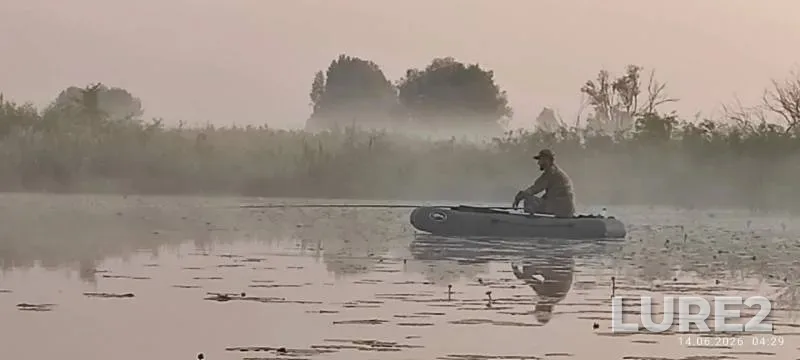 Crucian carp, Perch — Bolshoye, Jun 14, 5:00 AM