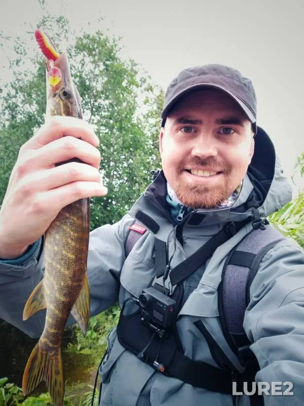 Pike — vodotok Uyemlyanka, Aug 04, 2019