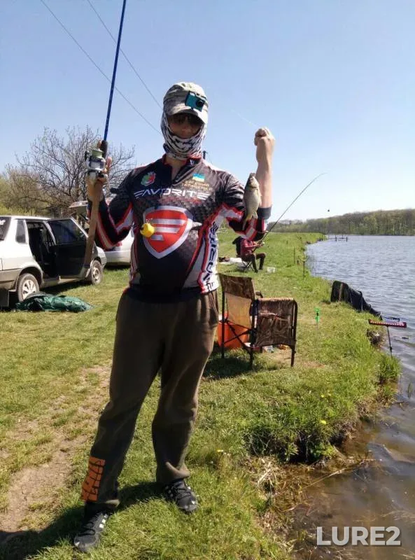 Crucian carp — Dnіpropetrovska oblast, Apr 30, 2017