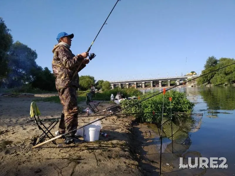 Crucian carp — Sura, Jul 22, 2019