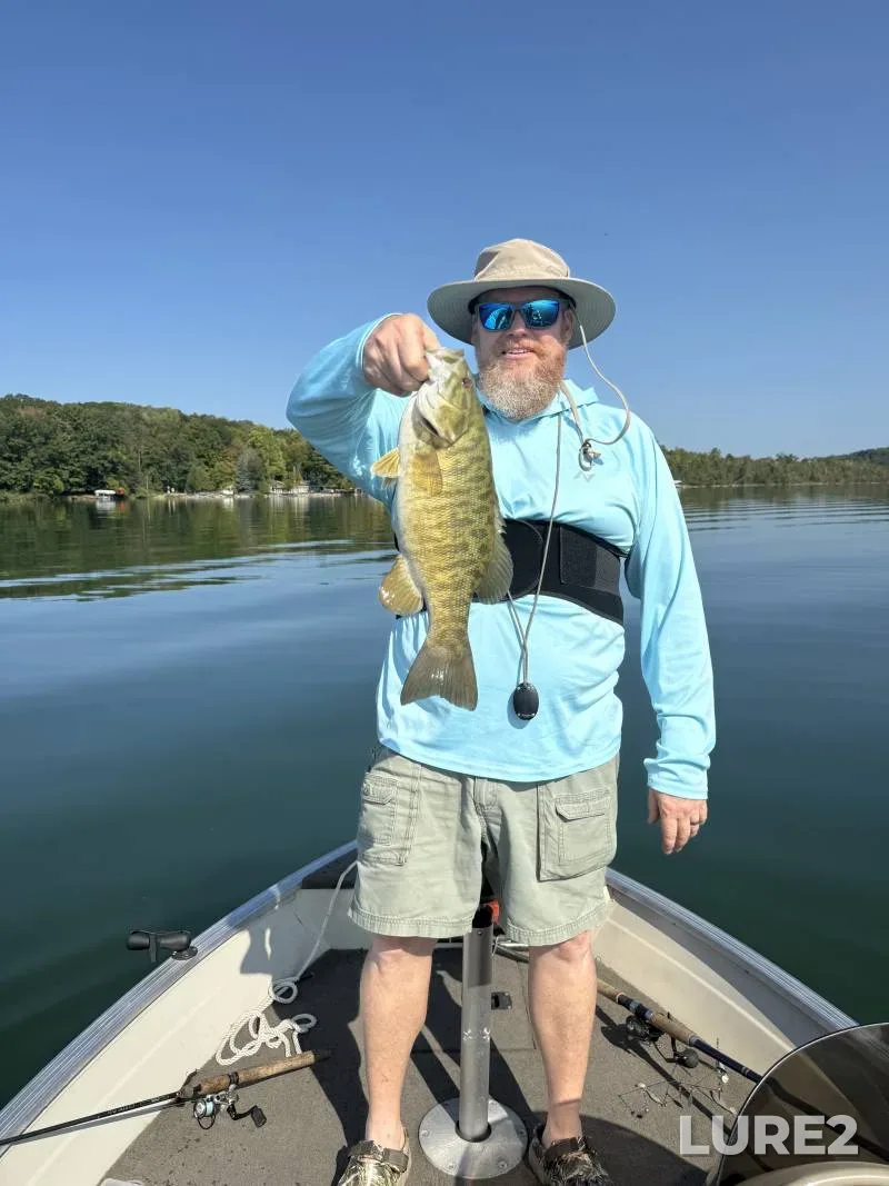 Smallmouth bass — Elk Lake, Oct 04, 2018