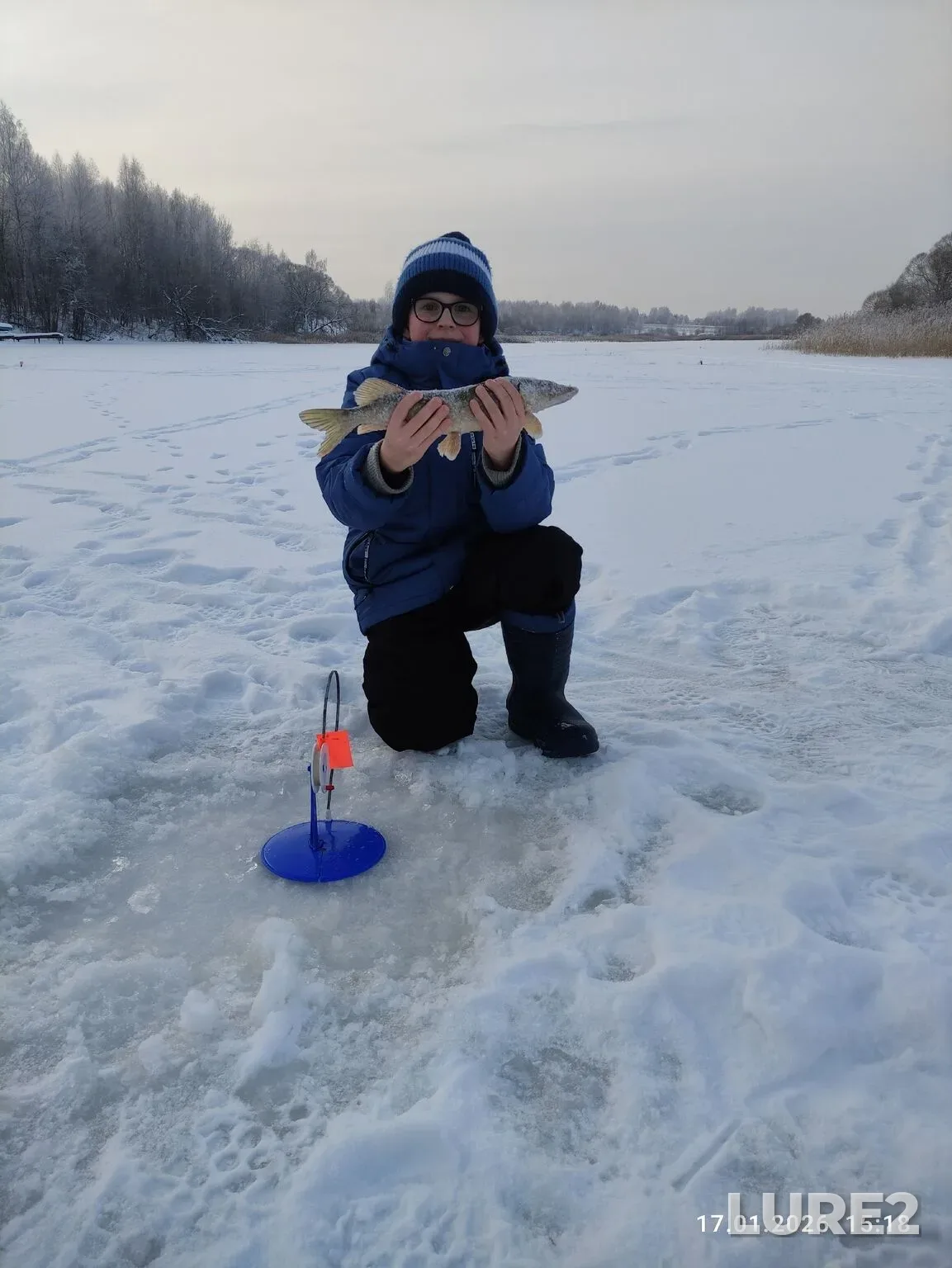 Perch, Pike — Kashinka, Jan 17, 7:03 PM