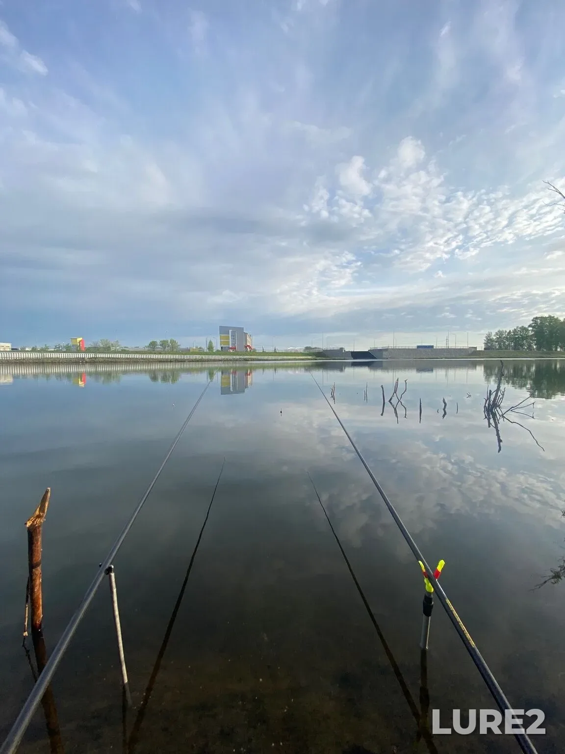 Crucian carp — protoka Lapka, May 11, 12:45 AM