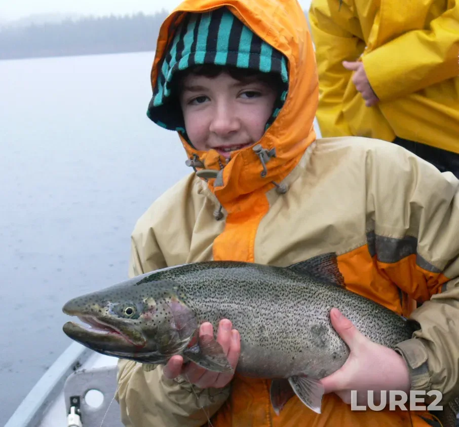 Cutthroat trout — Cowichan Lake, Mar 11, 2012, 11:00 AM