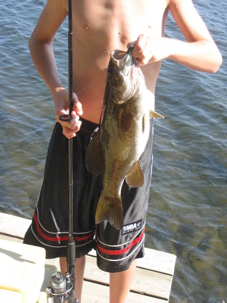 Smallmouth bass — Cloud Lake, Aug 31, 2009