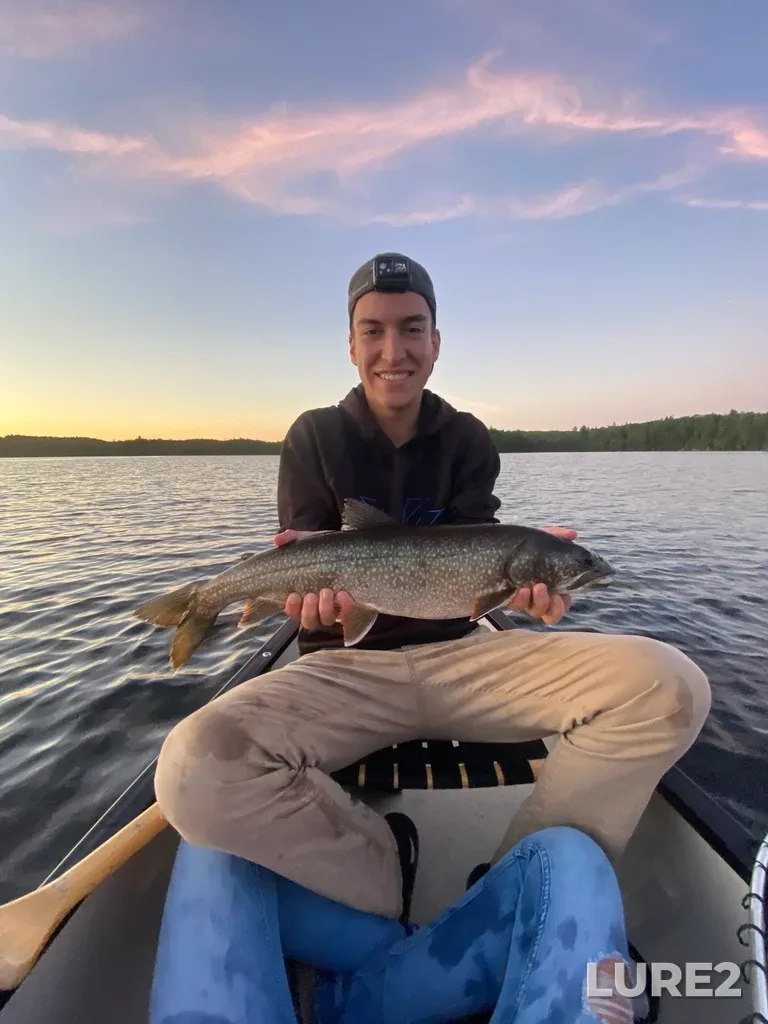 Lake trout — Smoke Lake, Jun 09, 2021, 9:11 PM